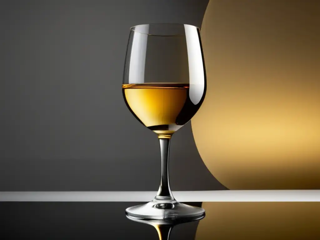 Copa de vino elegante, transparente y minimalista - Importancia de la copa en la cata de vinos