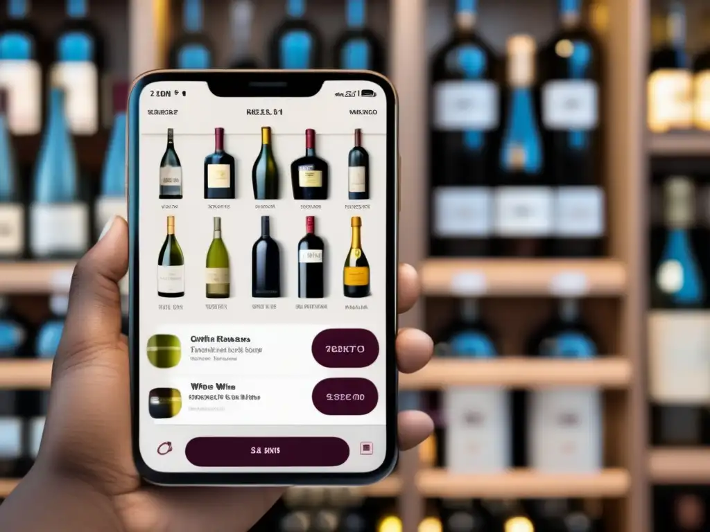 Comprar vino online: Mejor app enológica con selección amplia y fácil navegación