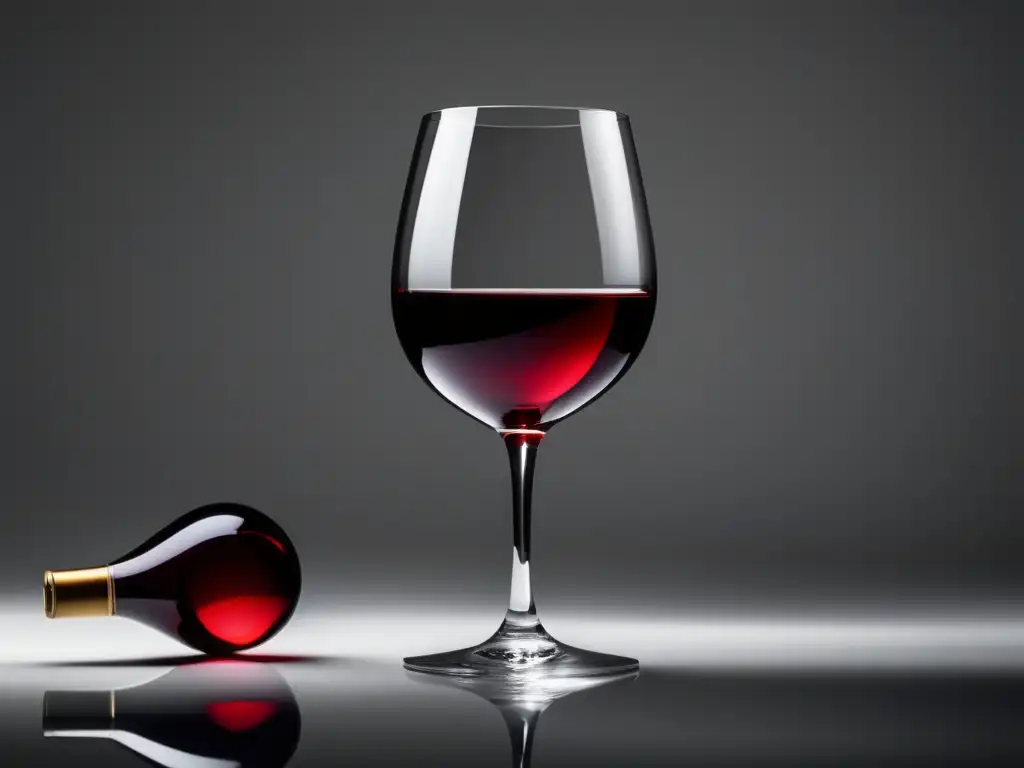 Copa de vino rojo con elegancia y cambios en consumo (110 caracteres)