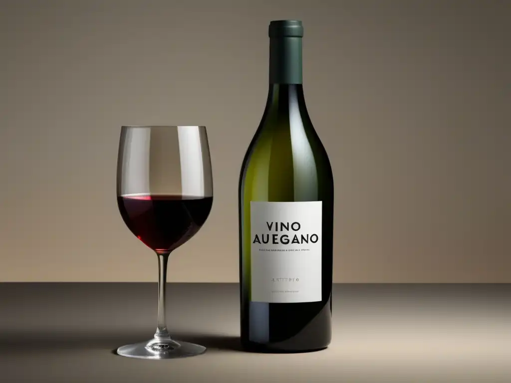 Identificar vino vegano auténtico, minimalista y sostenible