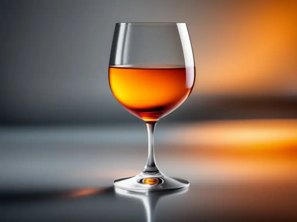 Guía cata vinos naranja: copa de vino cristalina, naranja vibrante, elegancia y simplicidad