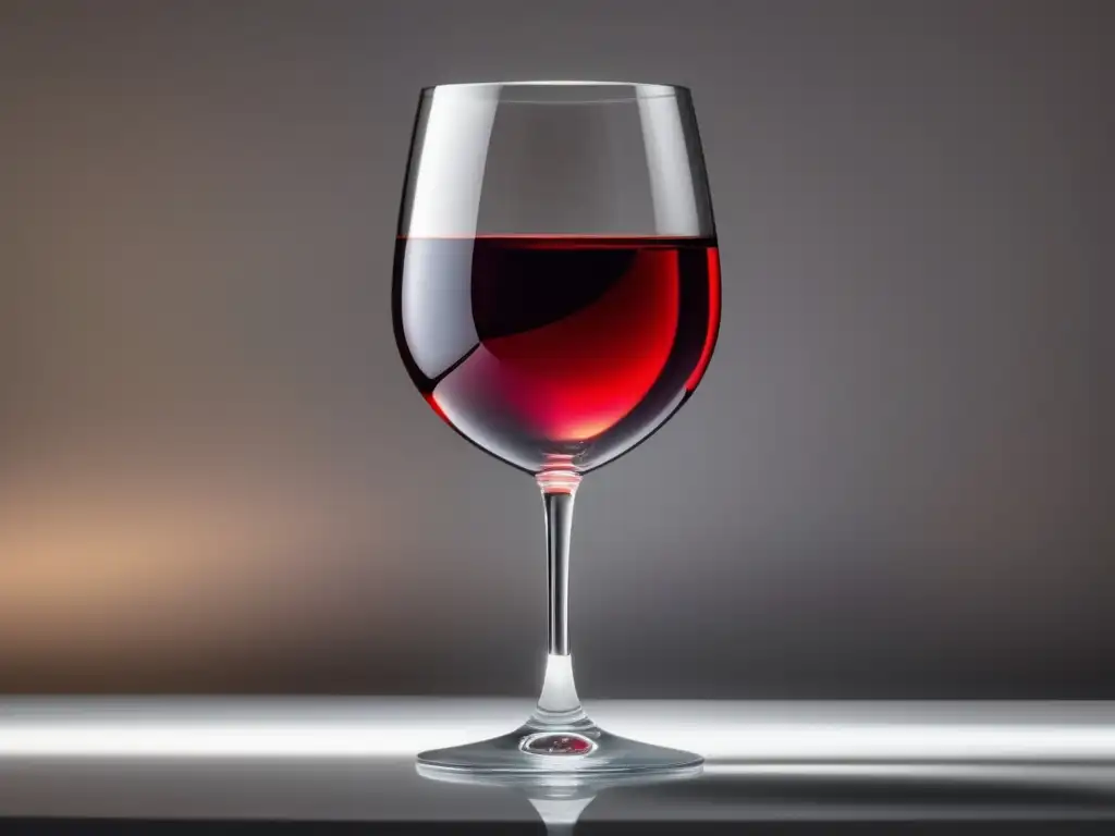 Vinos sin alcohol para brindar: copa elegante y vibrante