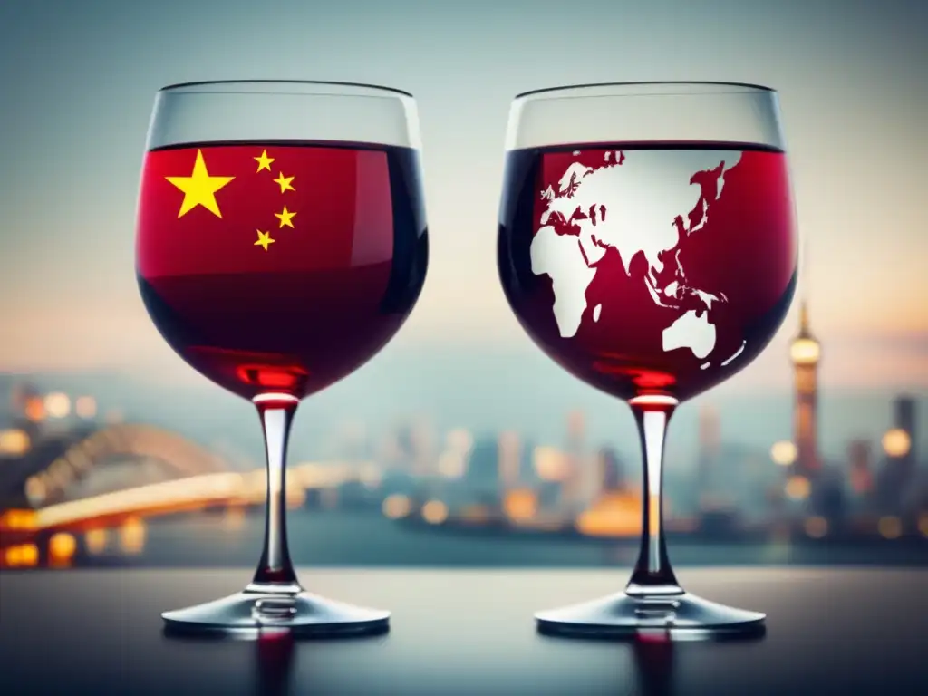 Vinos Australia-China: Consecuencias acuerdo comercial (110 caracteres)