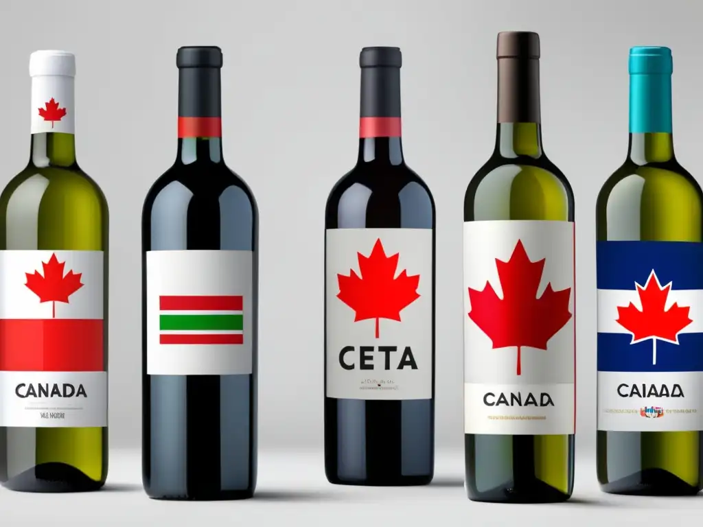 Importación vinos europeos en Canadá bajo acuerdo CETA