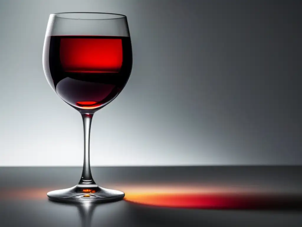 Vinos gastronómicos para festivales: copa de vino rojo sobre fondo blanco