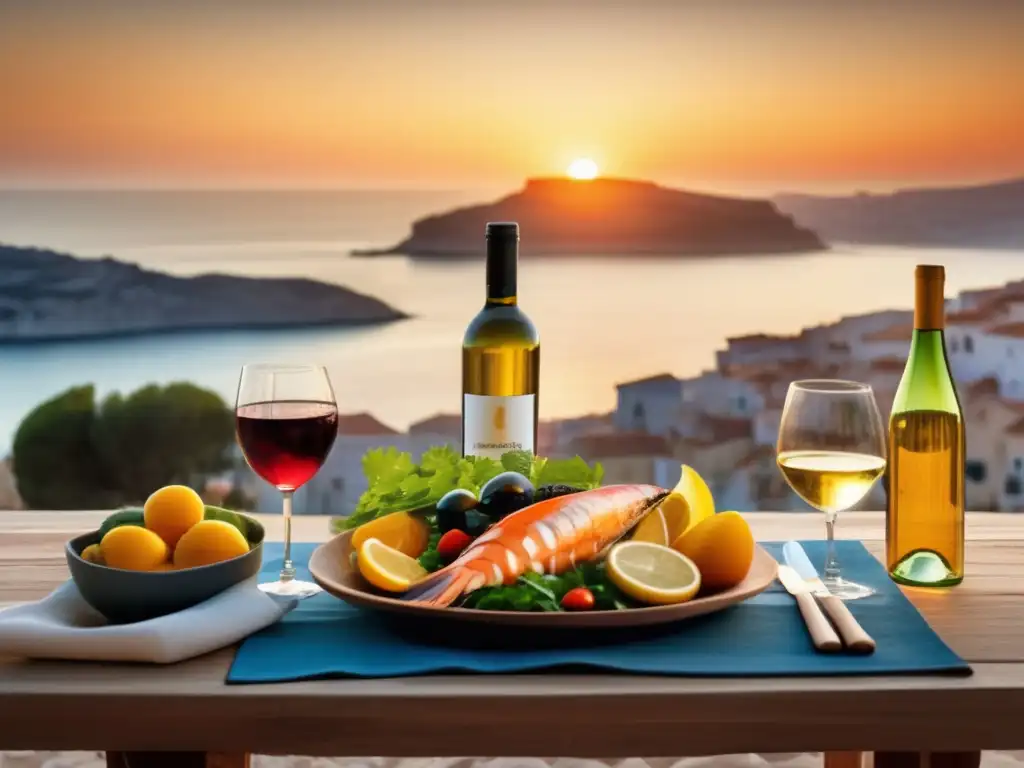 Vinos mediterráneos: sabores costeros y platos tradicionales