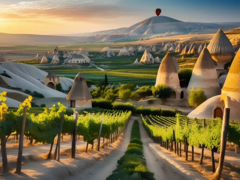 Vinos de Turquía: Paisaje impresionante de Cappadocia, fusión de maravilla natural y tradiciones vitivinícolas