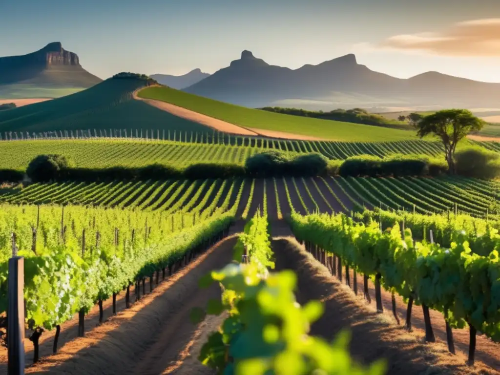 Vinos premiados Sudáfrica: Viñedo minimalista, belleza natural y tranquilidad